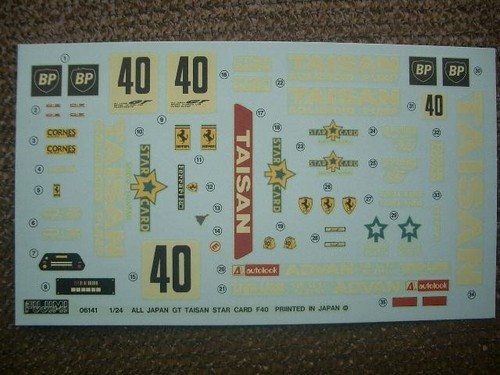 1/24 Fujimi Ferrari F40 Taisan Stackard - Bild 4 von 6