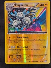 MAGNETON 53/162 UC BREAKTHROUGH POKEMON REVERSE HOLO LP 2015