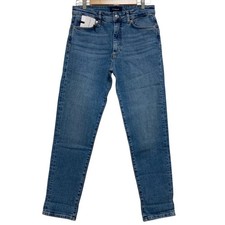 25SS SPORTMAX MaxMara Brian Denim Jeans, Size 28, Indigo Blue Women USED