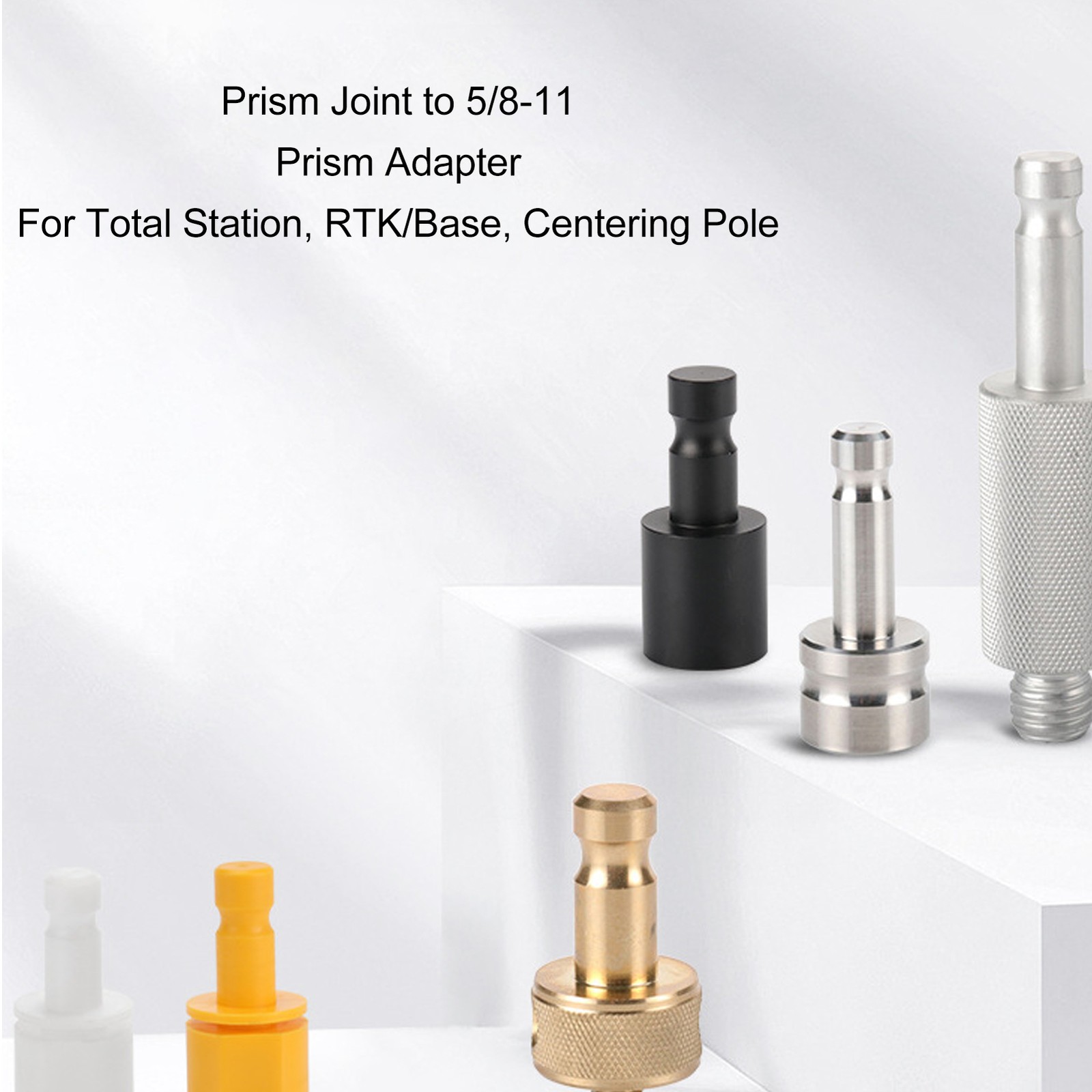 Aluminum Alloy Prism Adapter For Stable Connection For GPS RTK Total Station Use