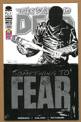Walking Dead #100 Comic Image VARIANT PX Previews Exclusive SDCC 1st Negan First