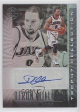 2019-20 Panini Illusions Trophy Collection Signatures Deron Williams Auto e6p