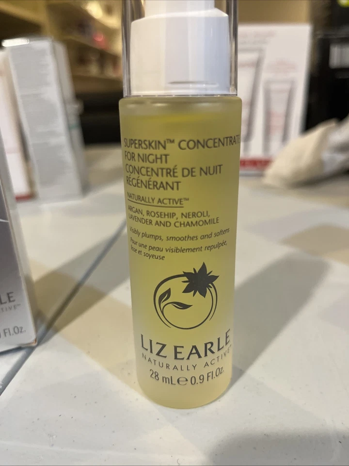 LIZ EARLE Superskin Concentrado para Noche con Bomba (28ml) NUEVO Y EN CAJA Foto 2 de 4