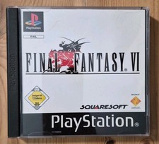 Final Fantasy VI 6 – PS1 – Embalaje original sin instrucciones Sin juego – Muy bueno ⚡️