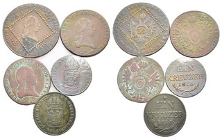 FITZ Österreich Ungarn RDR Kaiserzeit Lot 5 Kreuzer Kremnitz Wien µFIM1484