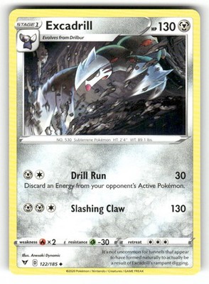 Excadrill [SWSH04: Vivid Voltage-122/185]