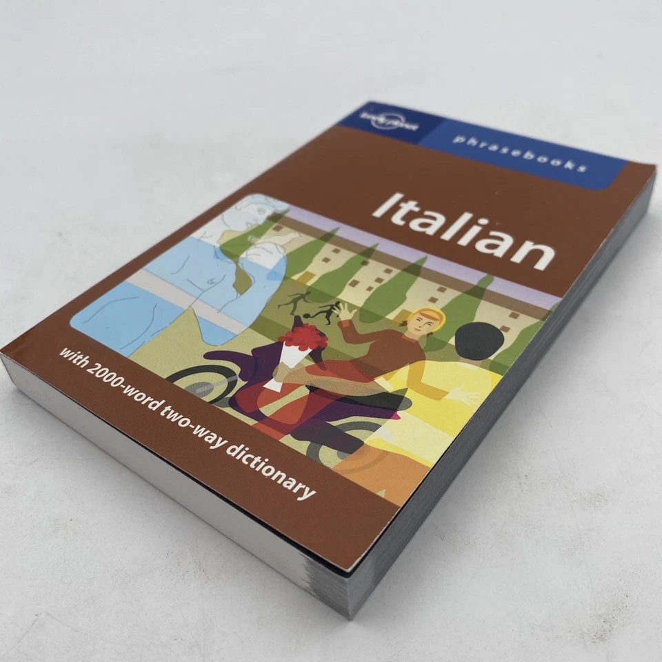 Italian: Lonely Planet phrasebooks / With Over 2000-Word Two-Way Dictionary - Image 2 of 4