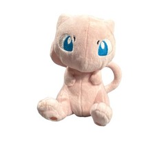 Pokemon ALL STAR COLLECTION Stuffed Toy Mew 6" Plush Doll Pocket Monster Stained