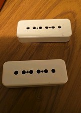 Aged P90 Soapbar Pickup Covers, Cream, 50mm, Pack of 2