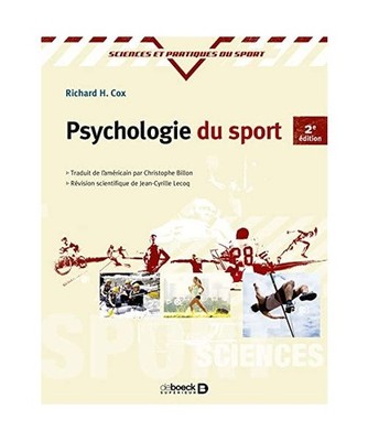 Psychologie du sport, Richard H. Cox