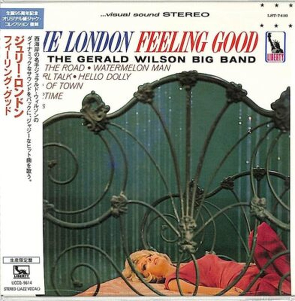 JULIE LONDON-Feeling Good-JAPAN CD Paper Sleeve Ltd/Ed