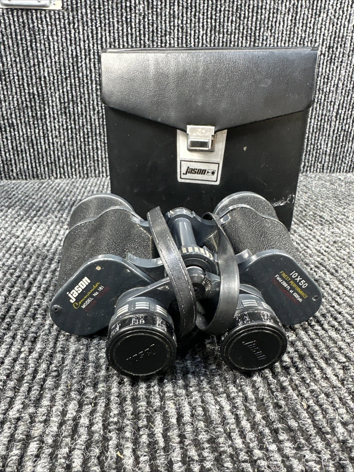 VINTAGE Binoculars Jason Empire Model 161 Commander 10X50  - Image 2 of 4