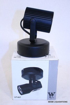 WAC LP-900-BK Lighting Surface Mount Directional Spot Light w/ Electron Black