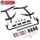 Saddlebag Guards Crash Rails Bars For Harley Road Glide Street Glide FLHX 24-26