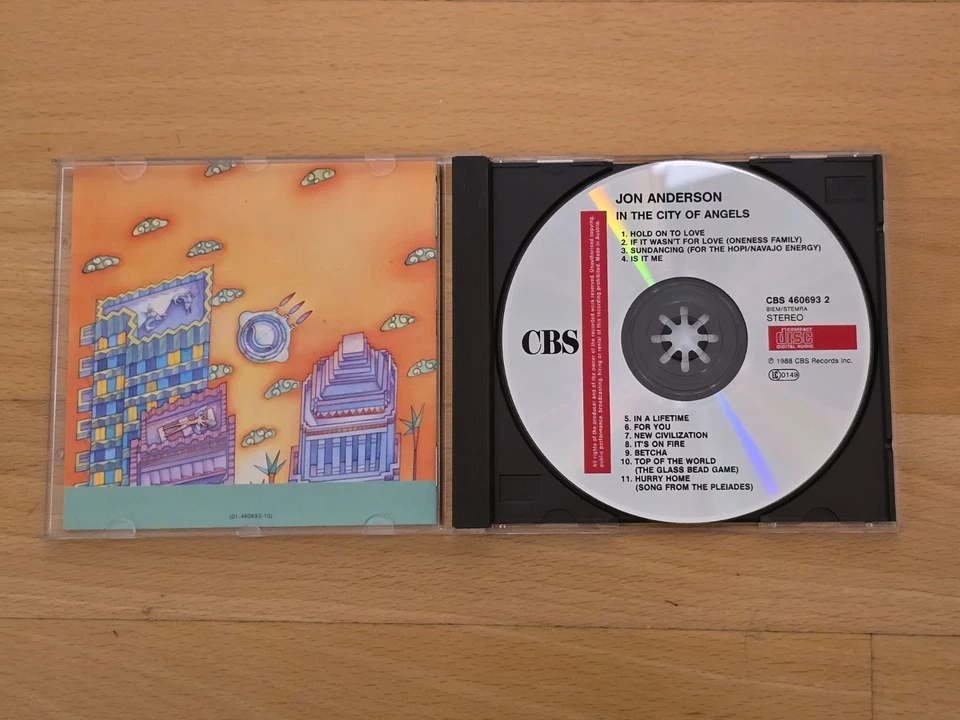 CD - Jon Anderson – In The City Of Angels - Bild 3 von 3