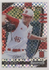 2020 Panini Prizm Draft Picks Power Plaid Prizm 29/35 Nick Swiney #PDP67 1b3