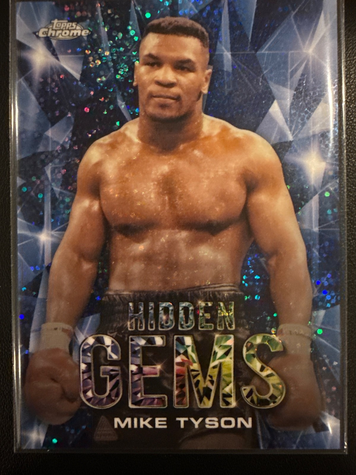 2024 Topps Chrome Boxing Mike Tyson HIDDEN GEMS SSP