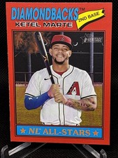 2026 Topps Heritage - Ketel Marte #220 - Red Border - Arizona Diamondbacks