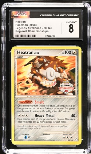 Heatran graded CGC 8 for sale on eBay