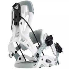 Nidecker FLOW Fuse White Snowboard Bindings X...