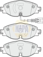 Napa Bremsbelagsatz BremsklöTze FüR VW Passat Variant 3G5 CB5 T-ROC A11
