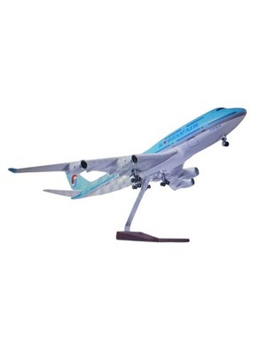 1/160 Boeing 747 Korean Airlines 17 inchs Large Model Diecast Airplane Model