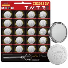 CR2032 Batteries 20 Pack, CR2032 Lithium 3V Coin Battery with 3-in-1 Mini Scr...