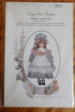 NEW Brown House Dolls Easy Sew Designs Pattern BHD 874 Modern Dress 15-16"