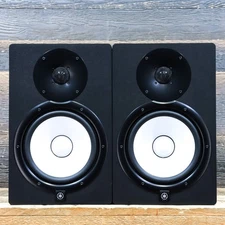 Yamaha HS8 Matched Pair 2-Way Bass Reflex Bi-Amplified 8" Powered Studio Monitor
