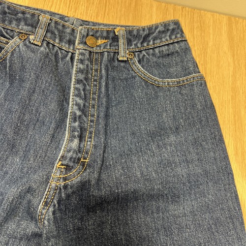 Jeans donna vintage Calvin Klein taglia 10 made in USA jeans mamma vita alta anni 80 - Foto 8 di 19