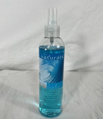 Avon Naturals Fragrance Mist Body Spray 8.4oz Aqua Rush Body Spray Discontinued 