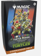 Commander Deck "Turtle Power" Teenage Mutant Ninja Turtles MTG PRESALE: 3/6