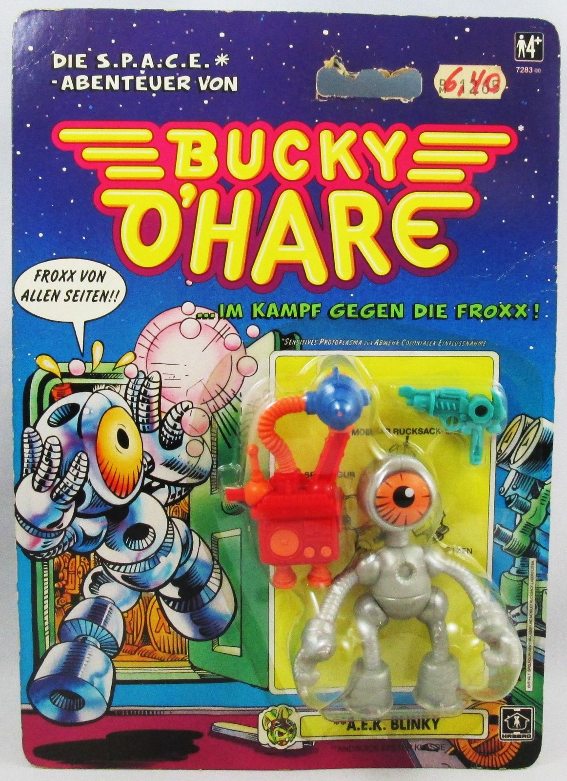 Bucky O Hare - Hasbro - A F C Blinky A E K Blinky Blister