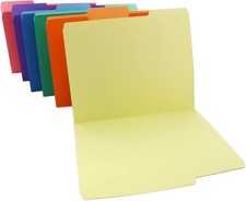 Letter Size Color File Folder 1/3 Cut Office Folder 1 Pack only Random Color