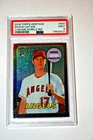 2018 TOPPS HERITAGE SHOHEI OHTANI ROOKIE CHROME-PURPLE REFRACTOR PSA 9 MINT