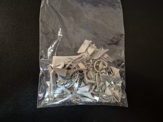Sterling Silver Jewelers Scrap 100 Grams .925 1 Day Auction