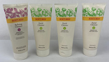 3X Burt's Bees Facial Cleanser Sensitive Cotton 6 oz Refining Cleanser LOT B46