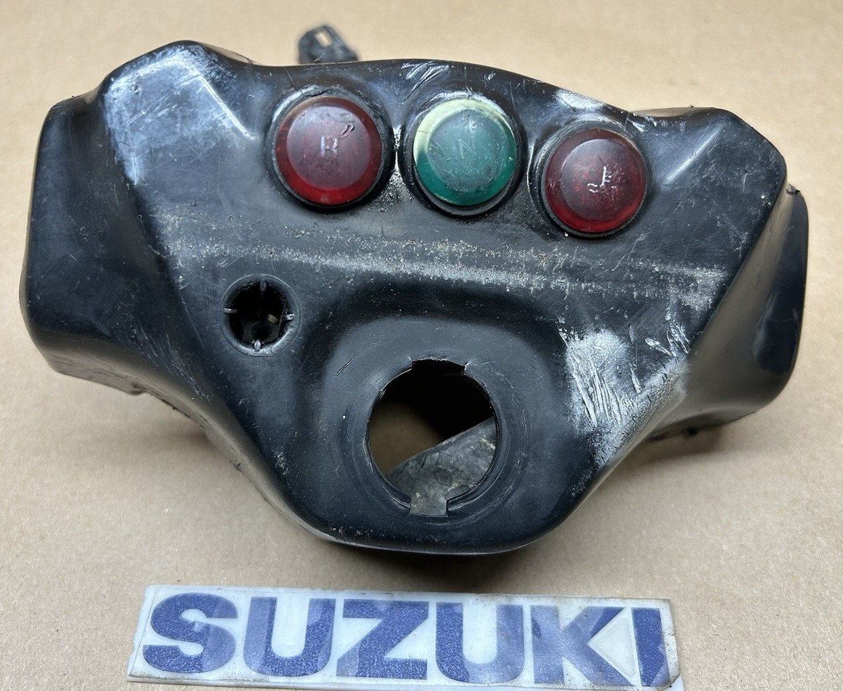 03-08 Genuine Suzuki LTZ400 Dash Cover Pilot Lamp Panel Lights KFX