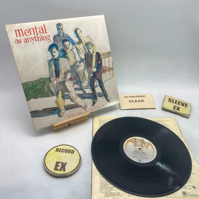 Mental As Anything - If You Leave Me, Can I EX/EX 1982 Ultrasonic Clean Vinyl