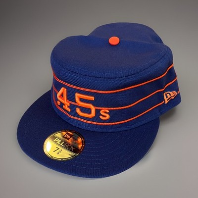 Houston Colt 45s New Era Cooperstown Collection Pillbox Hat Cap 7 3/8 Astros MLB