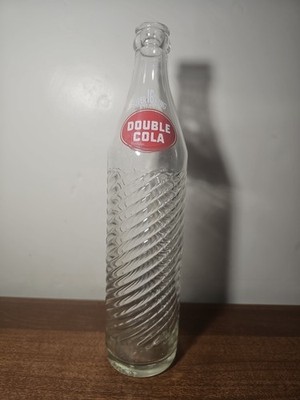 MINT Double Cola Super 16 King One 1 Pint Soda  Glass Bottle Vintage. Very Nice.