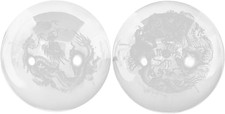 2Pcs Crystal Baoding Balls for Hand Massage, Chinese Healthy Exercise Massage St