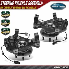 Front Steering Knuckle & Hub Bearing Assembly for Chevrolet Silverado 1500 GMC