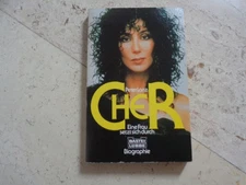 CHER oop exclusiv RARE original 1989 vintage import bio photo book