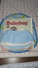 Blue Baby Hat, Baby Bib, And Baby bug Lot — photo 1