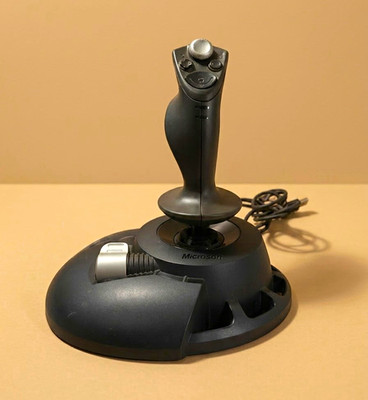 Microsoft SideWinder Precision 2 USB Flight Stick Joystick PC Flight Simulator C