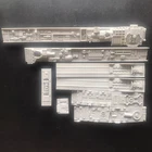 2008 Star Wars Legacy Millennium Falcon Side Trim Panel Pieces Set of 8 Parts