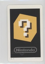 2011-20 Nintendo 3DS AR Cards Question Mark Block #A-1 09fn