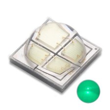 10Pcs 3W High Power LED Chip Green Quadruple Chip High Green540-545nm 120deg