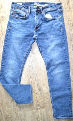 S.OLIVER Herren Jeans Slim Fit blau W31 L30 Gekürzt